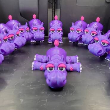 Purple Hippos