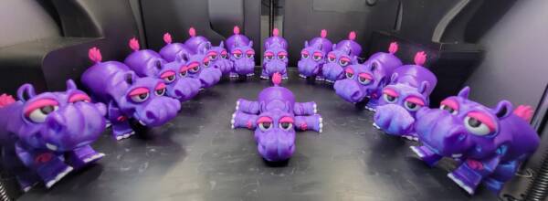 Purple Hippos